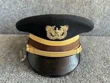 BANCROFT US MILITARY CAPS VINTAGE ARMY WARRANT OFFICER HAT WITH BADGE 7 picture