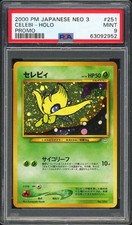 Pokemon Celebi Japanese Exclusive Neo 3 Promo Holo 2000 PSA 9 MINT picture