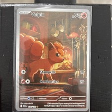 Vulpix 138/132 Illustration Rare Pokemon Mega Evolution Vulpix IR  picture