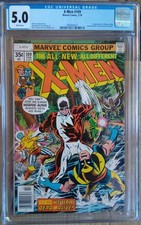 cgc 5.0 X-Men #109 1st Weapon Alpha picture