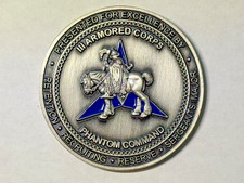 III Armored Corps Phantom Command Retention Challenge Coin Oath of Enlistment picture