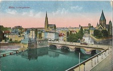 Postcard Metz. Ludwigstaden. Circa 1917, Postcard. Circa 1917, Used, Good picture