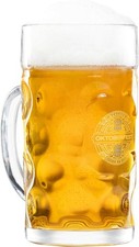 BAVARIA TRACHTEN Oktoberfest Beer Stein 1L Glass Mug Authentic German Style Mug picture