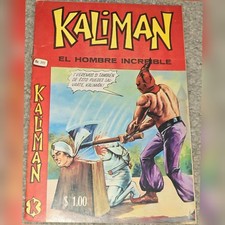 1 1973 Kaliman 393 MX Decapitated Executioner Hombre Increíble Mexico Rare HTF picture