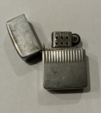 PARK Sherman Vintage Lighter WW2 4 Barrel Hinge Chrome Rare World War 2 WWII picture
