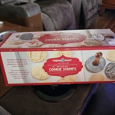 NORDIC WARE Christmas HOLIDAY Cookie Stamps in Box - 3