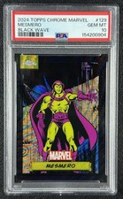 MESMERO PSA 10 2024 TOPPS CHROME MARVEL #129 BLACK WAVE REFRACTOR 10/10 picture