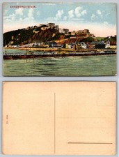 Ehrenbreitstein Fortress Waterfront Postcard picture