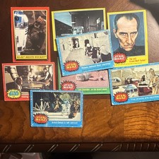 Topps 1977 Star Wars 7-Card Non-Sport Lot R2-D2/Wicket/Luke/C-3PO picture