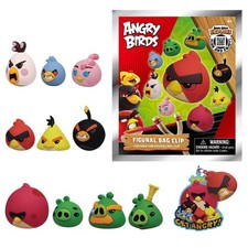 Angry Birds Series 1 Blind Bag 3D Foam Bag Clip | One Random picture