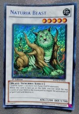 yu-gi-oh card, NATURIA BEAST 1 ST EDITION HA02-EN026 ENGLISH  picture