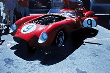 Vintage Ferrari 250 Testarossa Racing Car 35mm Slide Photo Kodak Kodachrome picture