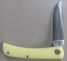 Case USA 3137 Yellow Sodbuster Jr. Vintage Pocket Fold Knife In Box picture