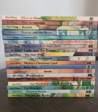 Lot of 19 Vintage Disney Oversize Hardcover Books Mouse Works/Twin EUC No Names picture