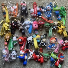 Mystery Box keychain 10 keychain for 8 dollars. Cartoon Character Plastic  picture