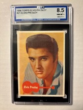 Elvis Presley  🎸 1956 Topps  #21  Rookie RC   NM (Not PSA) picture