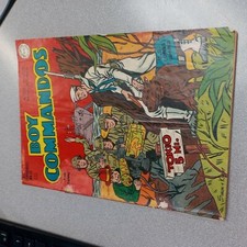 BOY COMMANDOS #12 dc comics 1945 golden age JACK KIRBY AND JOE SIMON world war 2 picture