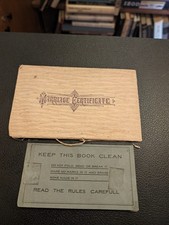 Antique 1903 Pittsburgh PA Marriage Certificate & Dollar Savings Bank Passbook picture