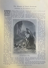 1904 Actress Sarah Bernhardt in London picture