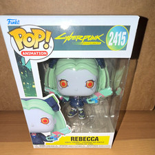 Funko Pop Animation Cyberpunk: Edgerunners Rebecca #2415 Vinyl Figure Boxed picture