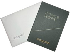 Audemars Piguet Royal Oak 26120OR Certificate Extrait de Registre Booklet 2014 picture