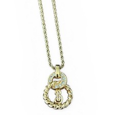 BURBERRY Men's Necklace Vintage Gold Vintage picture