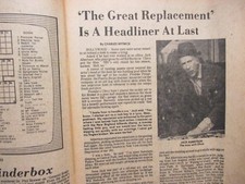Jan-1975 Lancaster Pa TV Maga(JACK ALBERTSON/CHICO AND THE MAN/SMOTHERS BROTHERS picture