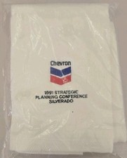 Rare 1991 Chevron Strategic Planning Meeting In Silverado Souvenir Towel NEW picture