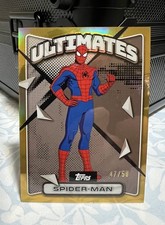 2025 Topps Chrome Finest X-Men 97 Spider-Man GOLD Refractor /50 picture