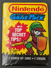 1989 Topps Nintendo Game Pack Link Zelda UNOPENED picture