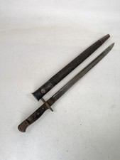Original WWII Wilkinson P1907 SMLE Short Sword W Original Scabbard No Handle picture