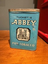 Vintage Tuckett’s Abbey Pipe Tobacco Pocket Tin picture