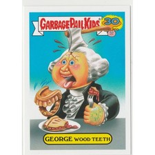 George Wood Teeth #6a Garbage Pail Kids GPK President George Washington picture