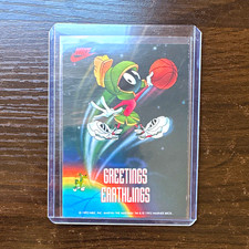 Nike 1993 Marvin the Martian Greetings Earthlings #4 Promo Trading Card picture