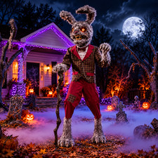Home Accents 7 FT Wicked Woods Animated LED Horrifying Hops 25SV24801 picture
