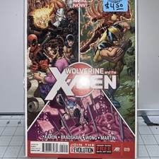 WOLVERINE & THE X-MEN #19 VOL. 1 9.0+ 1ST APP MARVEL COMIC BOOK Z-95 picture