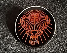 Jagermeister with Rudi Logo Metal Lapel Pin For Hats Vests Shirts or a Gift picture