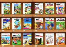 Asterix y Obelix Colección A Todo Color COMICS -36 Revistas + 2 Peliculas picture