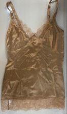 Dolce & Gabbana Camisole Silk Lace Trimmed Top picture