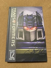 Transformers Phase 2 Volume 12 Hardcover IDW Collection. OUT OF PRINT / UNREAD picture