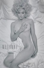 (AI Upscaled) 24x36 Madonna smoking, mature Poster *READ DESCRIPTION* picture