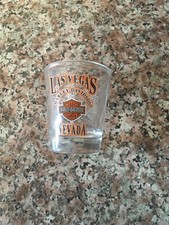 Harley-Davidson Shot Glass  Las Vegas - Nevada - 2 “inches  Tall picture