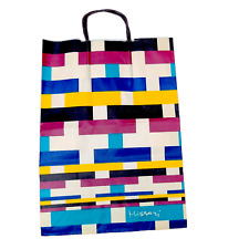 RARE 1980 Vintage MISSONI Bloomingdale's Shopping Bag 70s 80s Design picture