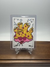 LIKE A SPONGE 2026 Topps Chrome VEEFRIENDS Autograph Artist Sketch 1/1 RARE picture