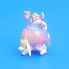 Vintage Bone China BACCHUS on UNICORN Fantasia Miniature Figurine Walt Disney picture