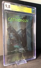 Absolute Catwoman #1 CGC JSA 9.8 SS Dan Quintana Heavy Metal Foil Top Pop picture