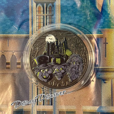 Walt Disney World  The Haunted Mansion 2026 Coin Medallion LE New picture