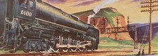 Timken Locomotive Railroad Train Magazine Picture Ad Original Vtg Wall Art      picture