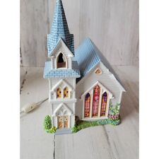 Dept 56 55325 AS IS Happy Easter Church village accessory xmas picture