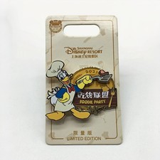 Shanghai Disney Pin SHDL 2021 Foodie Party Donald Duck Authentic Official LE picture